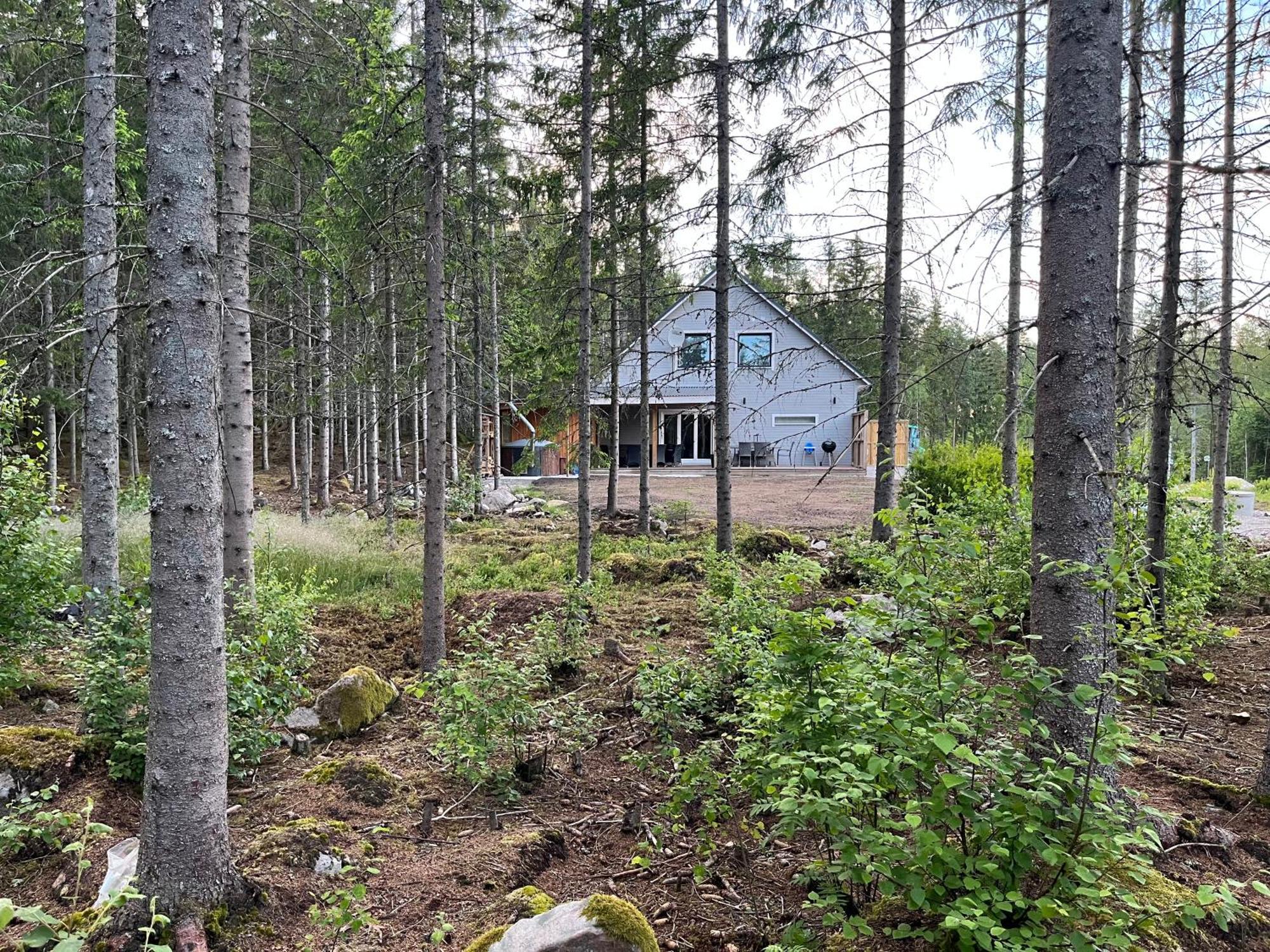 Gaeststuga 100M Fran Sjoen Vislanda Bagian luar foto